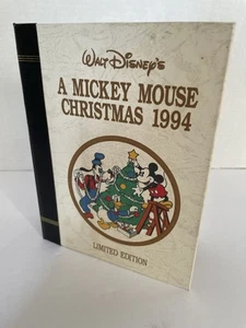 Vintage Disney Parks Exclusive 1994 Mickey Mouse Christmas Watch LTD #1875/2000 - Bild 1 von 4