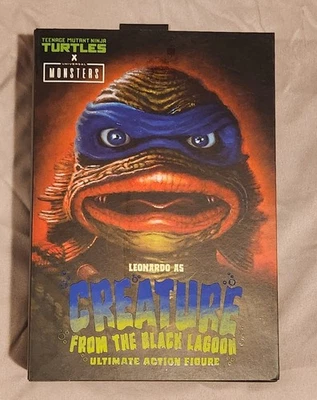 Universal Monsters X Teenage Mutant Ninja Turtles 7” Leonardo as The Creature V - Image 1 of 3