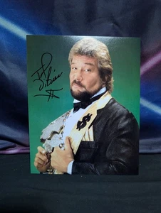 Ted DiBiase Million Dollar Man signed Autogramm 8x10 Foto WCW WWE WWF  - Bild 1 von 3