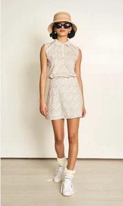 Byrdie Golf Set Piccolo Floreale Senza Maniche Carrello Top Vale Skort Nuovo con etichette - Foto 1 di 21