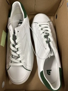 New Tretorn Swerve Men's White Green Sneakers Tennis Shoes Size 10 - Picture 1 of 5