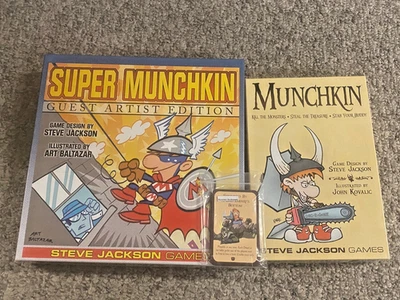 Super Munchkin Edición Artista Invitado + Munchkin (2015) + Munchkin Skullkickers Foto 1 de 4