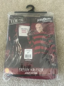 Rubie's A Nightmare On Elm Street Freddy Krueger Erwachsenenkostüm Größe Standard - Bild 1 von 2