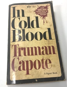 In Cold Blood by Truman Capote 1965 Paperback Third Printing - Picture 1 of 9