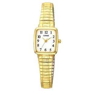 Lorus Ladies Gold Plated Expanding Bracelet Watch RG314AX9 RRP £64.99 - Picture 1 of 7