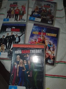 BIG BANG THEORY SEASONS 2-6 WATCHED ONCE - Picture 1 of 5