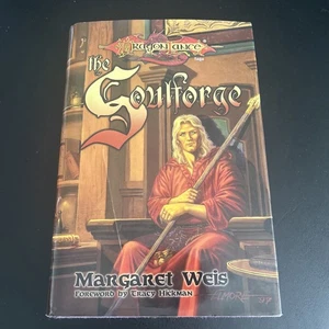 Soulforge Margaret Weis First Edition/1st Printing Hardcover dragonlance - Imagen 1 de 4