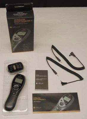 Vello Wireless Shutterboss II RCW-II-C FOR Canon - Image 1 of 4