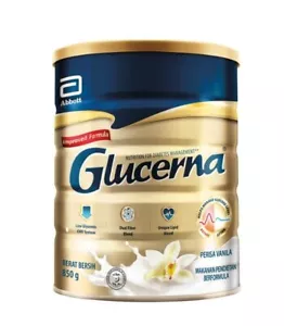 4 X 850g Glucerna Triple Care Diabetic Milk Powder Vanilla Flavor Fast Ship - Picture 1 of 2