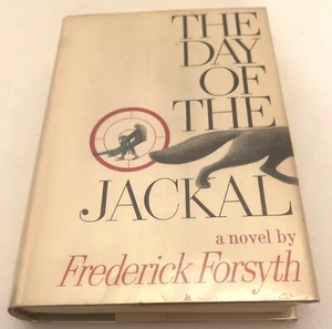 1st US Edition FREDERICK FORSYTH The Day of the Jackal HC DJ Mylar - Picture 1 of 8