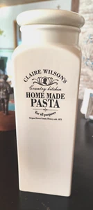 Keramik Vorratsbehälter "Claire Wilson`s Country Kitchen" - Home made Pasta - Bild 1 von 3