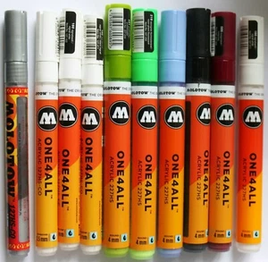 Molotow one 4 all versch.Stärken+Farben 1mm, 1,5mm + 4mm - Bild 1 von 17