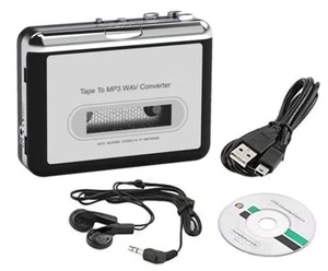 Premium Cassette Player Tape To USB Computer MP3 WAV Digital Format Converter - Picture 1 of 7