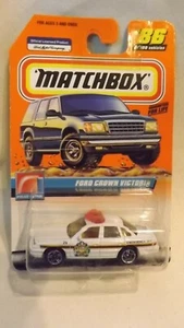 1999 Matchbox Ford Crown Victoria Police Patrol Series 18 # 86 of 100 - Picture 1 of 2