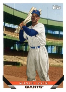 2019 Topps Archives 1993 Border Monte Irvin New York Giants #234 MLB NY - Picture 1 of 2