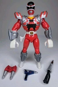 Bandai Mighty Morphin Power Rangers 1997 nello spazio Red Astro Armor (LEGGI) - Foto 1 di 14