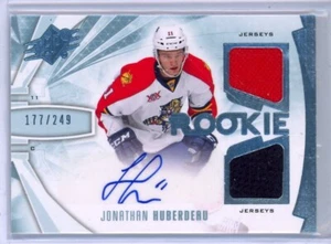 2013-14 SPx Rookie #202 Jonathan Huberdeau RC JERSEY AUTO /249 - Picture 1 of 2