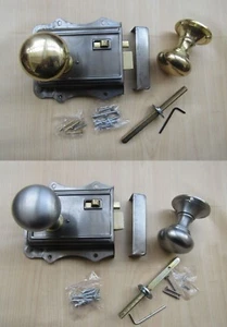 RÚSTICO INDUSTRIAL ANTIGUO ESTILO VINTAGE DORMITORIO BAÑO BORDE PUERTA PESTILLO MANIJAS - Imagen 1 de 4