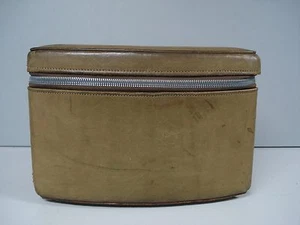VINTAGE-CALIFORNIA SADDLE LEATHER CAMERA CARRYING BAG - Picture 1 of 9