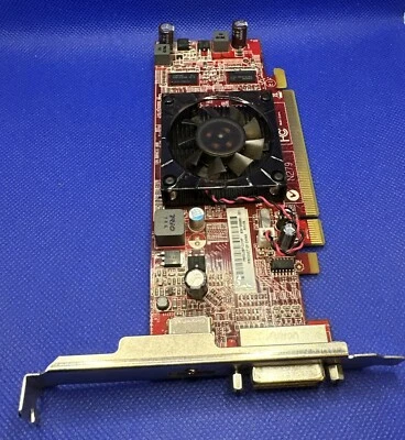ATi Radeon HD 7350 512MB PCIe x16 Video Card DisplayPort DVI Lenovo 03T8175 - Image 1 of 4