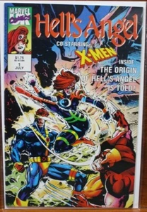 Marvel UK Comics Hell's Angel #1 Ungraded Co-Starring X-Men - Picture 1 of 1