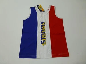The Smurfs Tank Top Boys Size 11-12 Striped Tank Top Shirt New - Picture 1 of 3