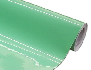 Película envolvente de vinilo para automóvil Gloss Teal como nuevo verde turquesa 1 ftx 5 ft - Imagen 1 de 1