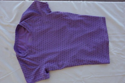 LL Bean Women's Small Purple Short Sleeve Cycling Jersey - Image 1 of 4