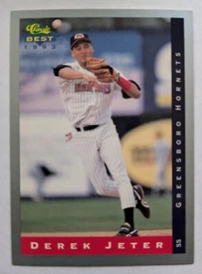DEREK JETER, 1993 CLASSIC BEST #91, GREENSBORO HORNETS - Picture 1 of 2