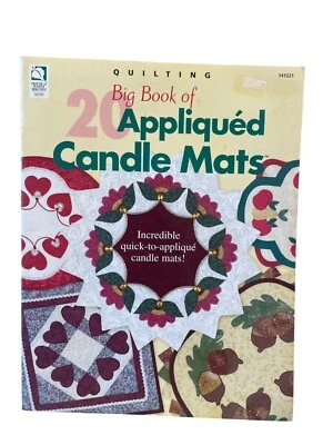Большая книга из 20 аппликационных ковриков для свечей книга с узором для квилтинга - Изображение 1 из 2