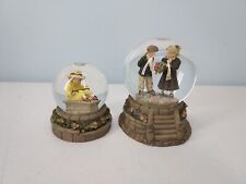 Kim Anderson’s Forever Young Snow Globe Set Of 2 Westland Couple 6222 6204