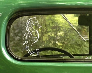 2 SEAHORSE DECAL Stickers For Car Window Truck Bumper Laptop RV - Picture 1 of 1