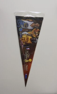 Cavs Labron 2015~ Curry The Finals Premium 12"x30" banderín envío gratuito #PE11 Foto 1 de 4