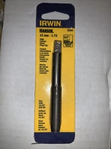 Irwin Hanson 8344 High Carbon Steel Metric Plug Tap 12mm-1.75 - Picture 1 of 2