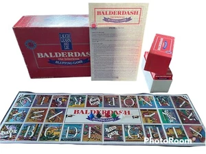 Vintage Game Balderdash 2nd Edition 1988 Board Game Trivia Old Games Box Board - Picture 1 of 7