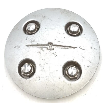 Tampa central de roda Ford Thunderbird 1983-88 prata E3SC-1A097-AB - Original do fabricante - Imagem 1 de 4