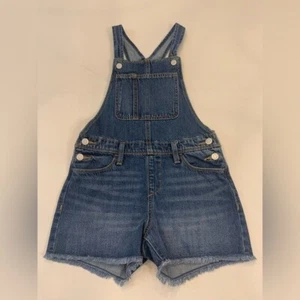 Old Navy denim overalls, girls size large 10-12, adjustable straps - Picture 1 of 5