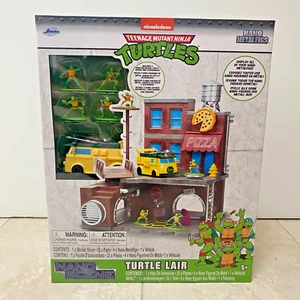 Jada Toys TMNT Turtle Lair Diorama | inkl. 4 Figuren | Neu & OVP - Bild 1 von 7