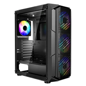 VEVOR Case per PC Compatto 4 Ventole ARGB 120 mm Case per Computer da Gioco - Afbeelding 1 van 12