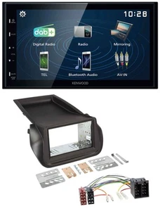 Kenwood 2DIN Bluetooth MP3 USB DAB Autoradio für Citroen Nemo Fiat Fiorino Peuge - Bild 1 von 7