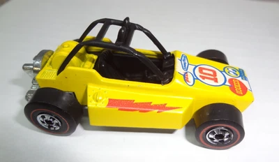 Redline Hot Wheels Rock Buster 1976 amarillo casi nuevo - un defecto encontrado - brillante Foto 1 de 4