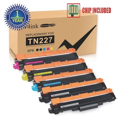 TN223 TN227 Toner Fits For Brother MFC-L3770CDW L3710CW HL-L3270CDW L3290CDW Lot - Image 1 of 4