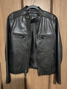 20 COACH Black Leather Jacket S/P #PG1XOC - Picture 1 of 3
