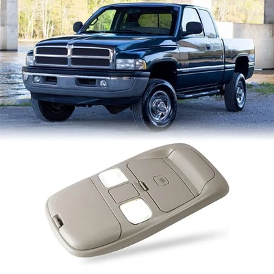 Consola superior domo luz de lectura almacenamiento para Dodge Ram 1500 2500 1998-2001 EE. UU. Foto 1 de 4