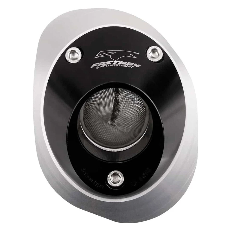 Tampa de extremidade Fastway Spark Arrestor preta para HONDA CRF450R CRF450RWE CRF450RX - Imagem 1 de 1