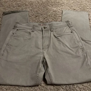 5.11 Tactical Jeans Mens 35x32 Gray Defender Flex Slim Denim Pants Casual - Picture 1 of 6