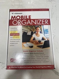 NEW Visioneer RoadWarrior 3 Simplex Mobile Document Scanner POWERS ON READ - Picture 1 of 5