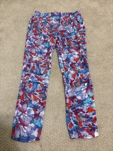 Theory Silk Multicolored Pants Size Petite P EUC - Picture 1 of 2