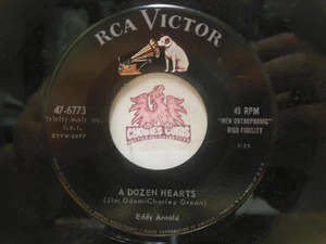 Eddy Arnold – A Dozen Hearts / A Good Lookin' Blonde , 45 RPM VG (29E) - Picture 1 of 2
