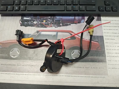 Unidade de contato de mola de relógio Saab 900 usada 4310918 puxada de 64K 1993 - Imagem 1 de 3